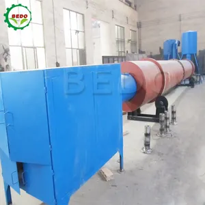 Compost Manure Rotary Dryer Coal Gas And Diesel Heat Source Rotary Dryer Fertilizer Drum Dryer
