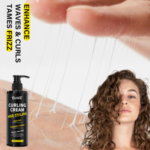 Best seller crema di Curling al cocco biologico burro di karité-definizione nutriente per capelli ricci naturali-esaltatore di Curl idratante - Product Image 4