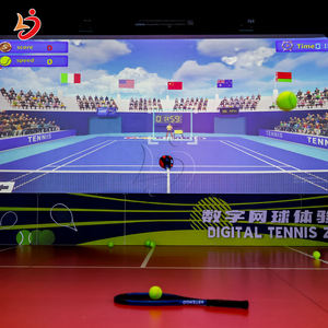 Juego de fitness de realidad <span class=keywords><strong>virtual</strong></span> interactivo Simulador DE TENIS AR que funciona con monedas Máquina de parque de atracciones - Product Image 2