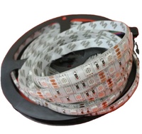 DC12V/24V 5M 300LED IP65 imperméable à l'eau SMD 5050 Barrette D'eclairage rvb A MENÉ le kit de bande avec 24key télécommande adaptateur