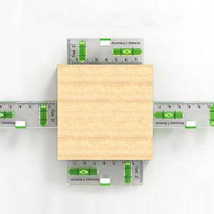 ميزان تسوية مغناطيسي صغير من الأكريليك عالي الدقة 75-102 مم مع أداة تسوية أفقية وعمودية و45 درجة - Product Image 6