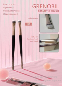 Set di pennelli per trucco, 600 pezzi, in pelo sintetico, forma rotonda, manico in plastica, per l'applicazione del trucco - Product Image 3