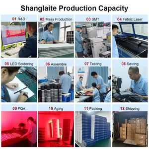 Shanglaite 660nm 850nm Ceinture de thérapie par la <span class=keywords><strong>lumière</strong></span> rouge infrarouge 20x80cm Ceinture de thérapie par la <span class=keywords><strong>lumière</strong></span> rouge LED pour femmes hommes - Product Image 5