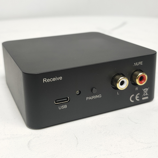 Vistron Audio Wireless 5.8G Plastic Audio System Transmitter Receiver Kit Dual Source Long Range HiFi Audio Adapter