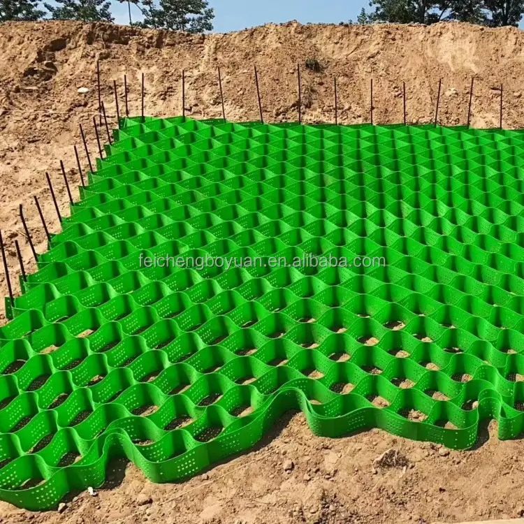 HDPE Plastic Geocell Erosion Control And Road Construction