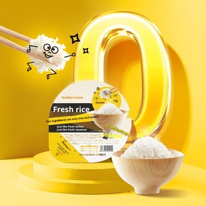 Riz frais Jinhe, nourriture instantanée MREs, ingrédients propres uniquement, avec instructions de chauffage : chauffer <span class=keywords><strong>2</strong></span> minutes et consommer - Product Image 3