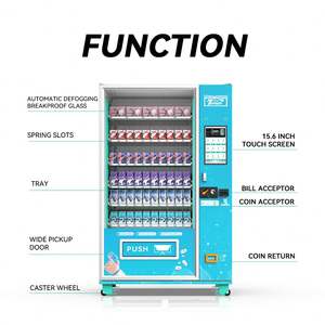 Máquina expendedora con pantalla táctil de 15,6 pulgadas, pago con monedas, máquina expendedora automática de medicamentos farmacéuticos para la venta - Product Image 3