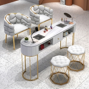 <span class=keywords><strong>Table</strong></span> de manucure professionnelle avec aspirateur intégré, poste de travail pour <span class=keywords><strong>salon</strong></span> de beauté - Product Image 5