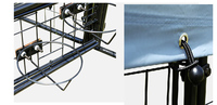 DIY Design facile à installer noir populaire pré-assemblé Kit Cage pour animaux de compagnie en métal soudé cage pour chien cage de chenil chien fort métal extérieur