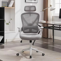 Chaise de direction de luxe pour bureau et maison, pivotante, confortable, ergonomique, en maille
