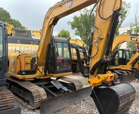 Excavatrice d'occasion japonaise de haute qualité Caterpillar 308E2 8 tonnes pelle hydraulique sur chenilles grande chenille d'occasion pour la construction