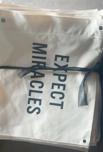 Hete Verkoop Decoratief Katoenen Canvas Hangende <span class=keywords><strong>Scroll</strong></span> Banner Feest Promotievlaggen En Banners - Product Image 4