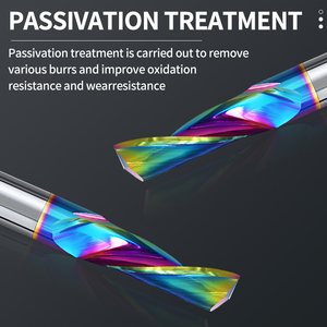 Single Flute up Cut Milling Cutter Carbide End Mills Cutting Tool Spiral <strong>Router</strong> <strong>Bits</strong> CNC Machining Tools for Acrylic - Product Image 3