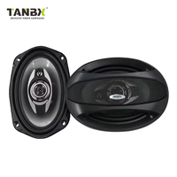 Vente en gros d'usine Haut-parleur coaxial de voiture 3 voies 6x9 pouces 6*9 pouces Haut-parleurs audio de voiture avec tweeter de haute qualité (MF-6972)