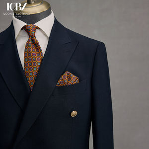 Costume Rayé <span class=keywords><strong>Homme</strong></span> pour le Travail, <span class=keywords><strong>Mariage</strong></span> et Cérémonie, Infroissable, Style Affaires Décontracté et Slim, Tenue Formelle - Product Image 4