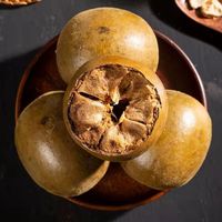 Buah Momordica Grosvenori (Buah Monk Fruit, Fructus Momordicae, Luo Han Guo, Guilin Guangxi, Cina)