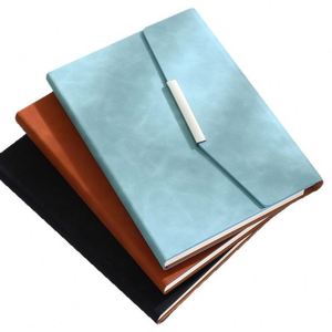 Promotional Business Office Gift Sets Customizable A5 UV Printed PU Leather Notebooks with Pens for Students - Product Image 6