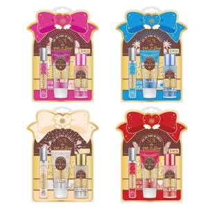 Coffret de Soins Corporels Parfumés Écologiques Longue Durée Thème Vacances d'Été pour Femme – 3 Pièces : Brume Parfumée et Émulsion Portable - Product Image 6