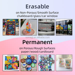 Marqueur liquide effaçable à sec 8 couleurs pour <span class=keywords><strong>tableau</strong></span> blanc 15mm Marqueur liquide fluorescent pour <span class=keywords><strong>tableau</strong></span> de menu noir - Product Image 4