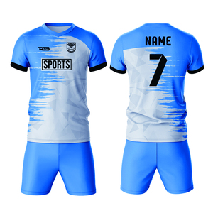Vente en gros d'équipement de football OEM pour femmes adultes kits de football à col en V avec nouveau <span class=keywords><strong>maillot</strong></span> de sport vêtements d'entraînement à la coupe automatisée - Product Image 5