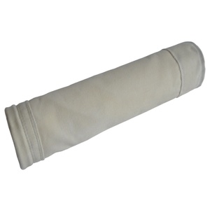 Bolsas de filtro de malla de 220 micras, banda a presión de poliéster, diámetro de 102Mm, bolsas de fieltro de aguja para Molino de harina, directo de fábrica - Product Image 5