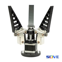 Pinza Robótica Flexible Biónica, Dedo Flexible, Adaptador Neumático Eléctrico, Dispositivo de Sujeción Suave
