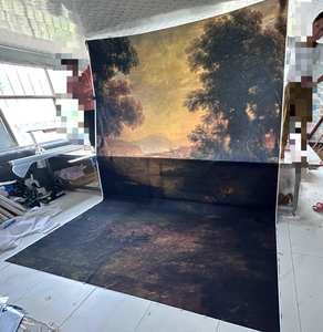 Forêt toile de fond printemps fleur pâques route pays des merveilles bébé douche anniversaire saint valentin photo studio fond photophone - Product Image 6