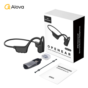 Alova giá cả cạnh tranh IPX8 bơi Tai nghe không thấm nước BT 6.0 xương tiến hành tai nghe bluetooth Earbuds với 8G MP3 TF thẻ - Product Image 6