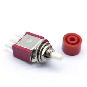 एक-स्टॉप खरीद 3 पिन क्षणिक स्वचालित रिटर्न बटन स्विच PS8-11M2 धातु टॉगल स्विच - Product Image 4