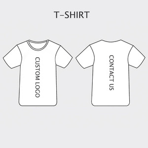 2022 hombres Streetwear camiseta logotipo gráfico personalizado camiseta de gran tamaño 100% algodón de alta calidad camisetas lisas al por mayor Sudáfrica - Product Image 2