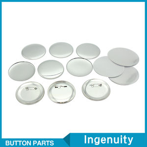 สินค้าปุ่มขา75มม. คุณภาพสูงขายร้อน3นิ้วป้ายโลหะเปล่า - Product Image 2