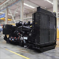 Générateur diesel refroidi par eau 600 kW 750 kVA, démarrage électrique 24 V, 50/60 Hz, protection contre les sous-tensions pour la sauvegarde des centres de données