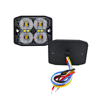 ECE R65 R10 Zulassung Bernsteinfarbenes LED-Blitzlicht für LKWs LED-Notfall-Warnblitzlicht