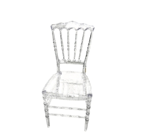Hot Trend Transparent <b>Dining</b> <b>Chair</b> Clear Acrylic Plastic <b>Chair</b> for Luxury Interior and Event Decoration - Product Image 1