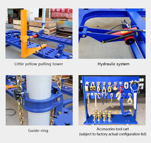 <span class=keywords><strong>Banc</strong></span> <span class=keywords><strong>de</strong></span> réparation <span class=keywords><strong>de</strong></span> carrosserie automobile OBC multidirectionnel à cadre hydraulique pour voitures et camions - Product Image 4