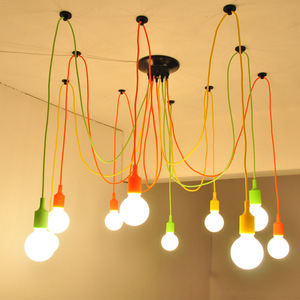 Colorido estilo europeo <span class=keywords><strong>Celestial</strong></span> Maiden Chandelier Comedor Dormitorio Multi-Head Lámpara colgante - Product Image 2