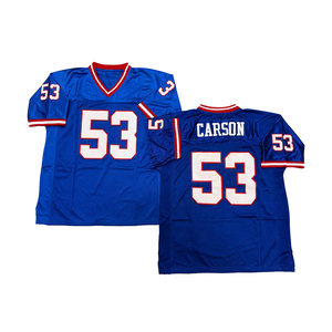 Camiseta de Rugby Estilo Vintage para Hombre, Eli Manning, Phil Simms, Tiki Barber, <span class=keywords><strong>Harry</strong></span> Carson, Lawrence <span class=keywords><strong>Taylor</strong></span>, Carl Banks, Tallas S - 3XL - Product Image 5