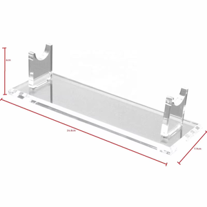 Sản xuất Acrylic hiển thị đứng trang trí thanh kiếm hiển thị đứng được sử dụng để hiển thị các lightsaber trên bàn - Product Image 2