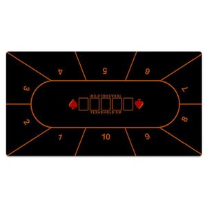 Tapis de jeu de cartes personnalisé FX, épaissi et à bords cousus, en caoutchouc souple antidérapant, tapis de poker poli - Product Image 3