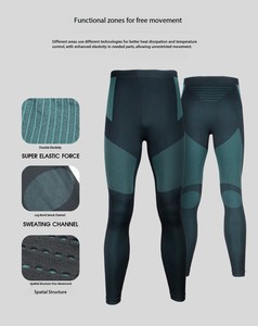 Ensemble <span class=keywords><strong>de</strong></span> sous-vêtements <span class=keywords><strong>de</strong></span> <span class=keywords><strong>ski</strong></span> d'hiver à séchage rapide, chaud, respirant et anti-transpiration pour les sports <span class=keywords><strong>de</strong></span> plein air - Product Image 2