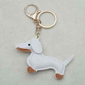 Porte-clés en métal chien teckel, pendentif mignon pour sac en cuir, décoration intérieure de voiture, cadeau pour amoureux des animaux, accessoire très prisé - Product Image 3