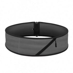 Sac banane ajusté en polyester imperméable de haute qualité, ceinture de course élastique invisible, sac de taille pour la gym, le fitness et le sport, personnalisable - Product Image 1