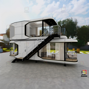 Maison préfabriquée Guose, maison capsule, usine pour hôtel, maison <span class=keywords><strong>mobile</strong></span> pour <span class=keywords><strong>camping</strong></span>, maison modulaire - Product Image 2