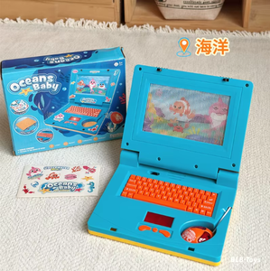 생일 선물 조기 교육 학습 기계 전자 영어 버전 시뮬레이션 노트북 조명 - Product Image 4