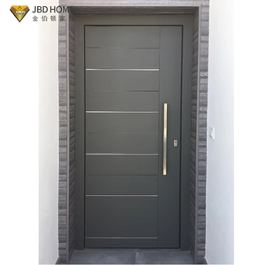 Portes de sécurité extérieures modernes, design italien, imperméables, ignifuges, blindées, antivol, portes en acier de sécurité imperméables pour les maisons - Product Image 2