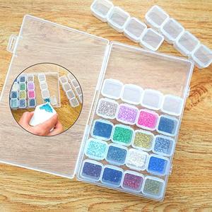 可调式塑料收纳盒56格槽首饰盒钻石画珠收纳盒 - Product Image 4