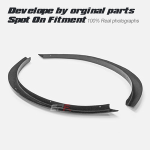 Juego de cubiertas de guardabarros traseros tipo NIS de fibra de carbono para NISSAN SKYLINE R33 BCNR33 GTR - Product Image 6