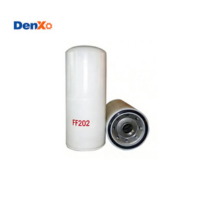 อะไหล่เครื่องยนต์ใหม่ ไส้กรองน้ำมันเชื้อเพลิงแบบ Spin-On รุ่น FF202 / P550202 สำหรับ Cummins QSK23-G3 - Product Image 1