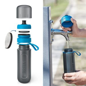 Cartuccia <span class=keywords><strong>Filtrante</strong></span> MicroDisc con Carbone Attivo per Tutte le Bottiglie e Caraffe per Acqua Potabile - Product Image 5