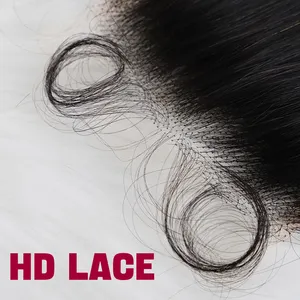 Cheap Wholesale Hair Lace Frontal Human Lace Front Closure Body Wave Full Virgin Brazilian Cuticle Aligned Lace Closure